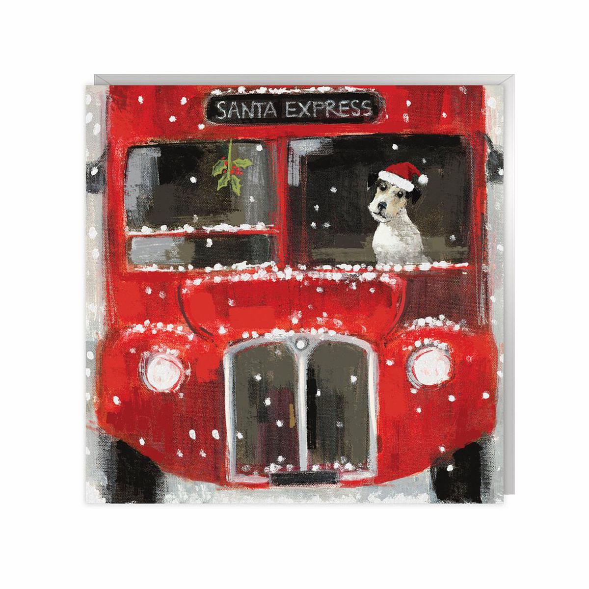 Santa Express Christmas Cards, 6 Pack