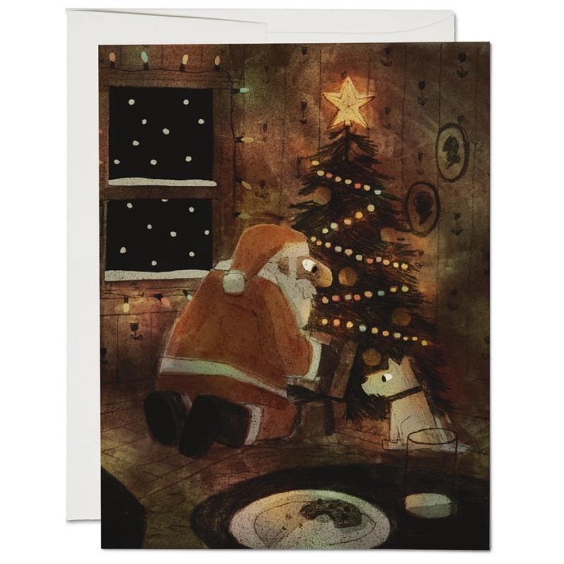 Twinkling Lights Holiday Card