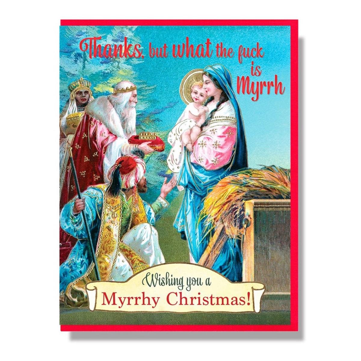 What The Fuck Is Myrrh? Holiday Card