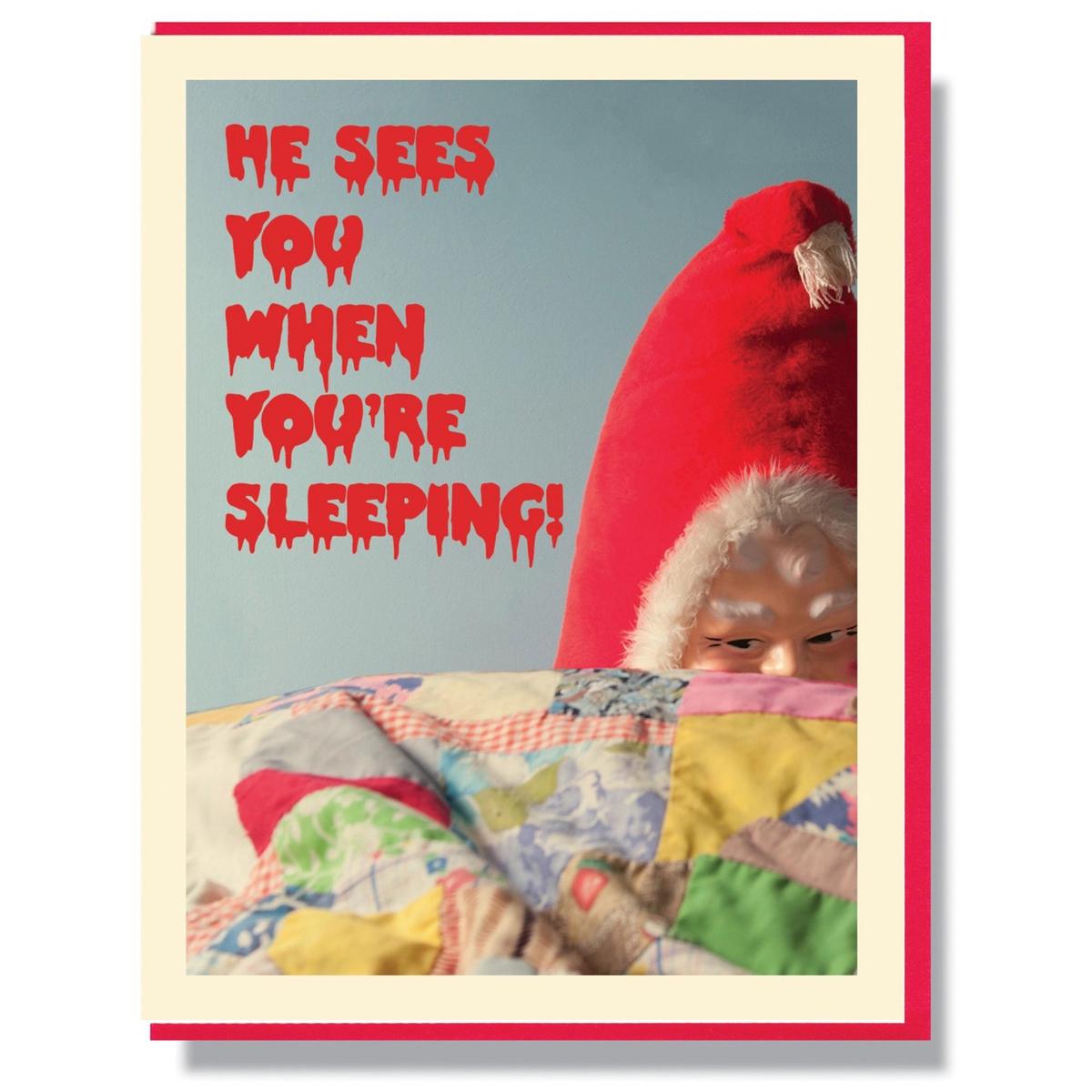 When You're Sleeping Card