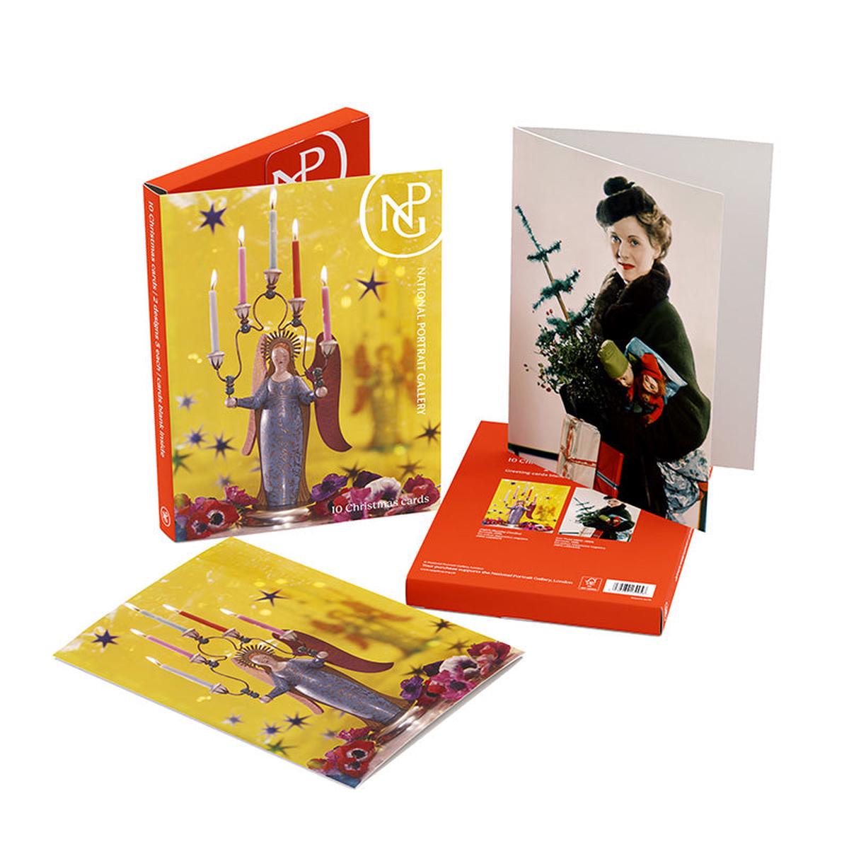 Yevonde Christmas Cards Set, Pack of 10, 2 Designs