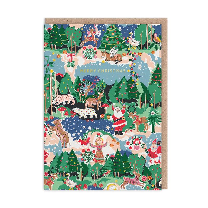 Cath Kidston Legends Christmas Card - Default Title