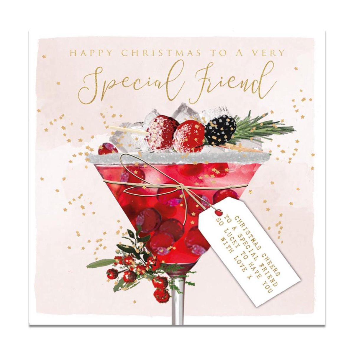 Christmas Card - Happy Christmas To A Very Special Friend