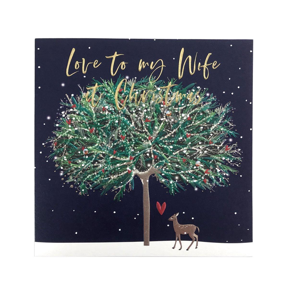 Christmas Card - Love To My Wife At Christmas