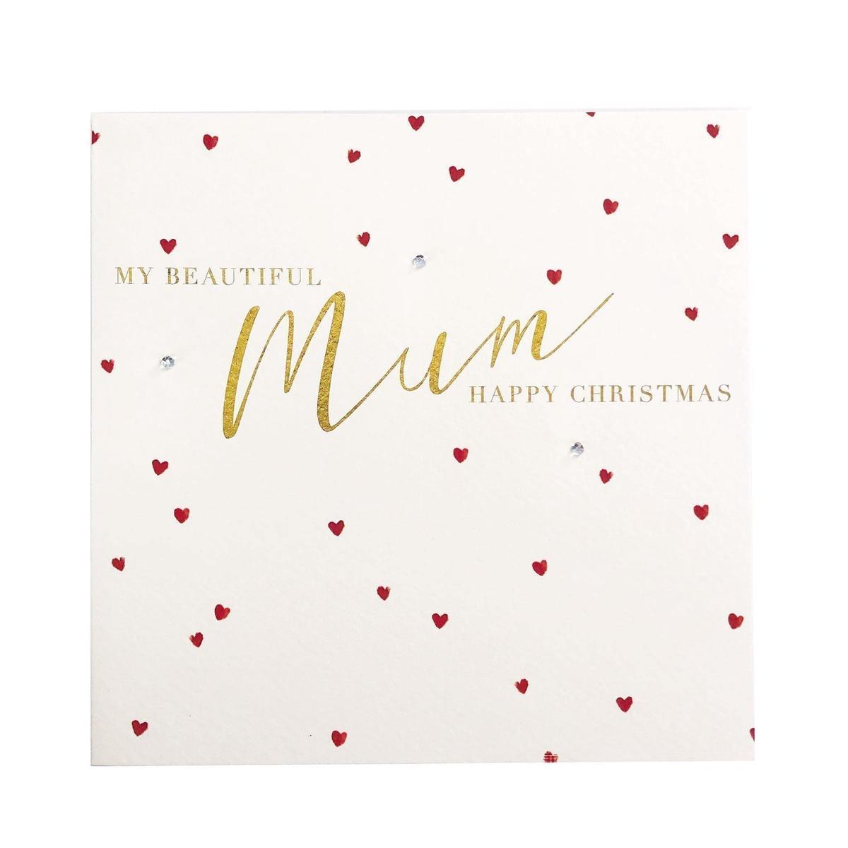 Christmas Card - My Beautiful Mum Happy Christmas