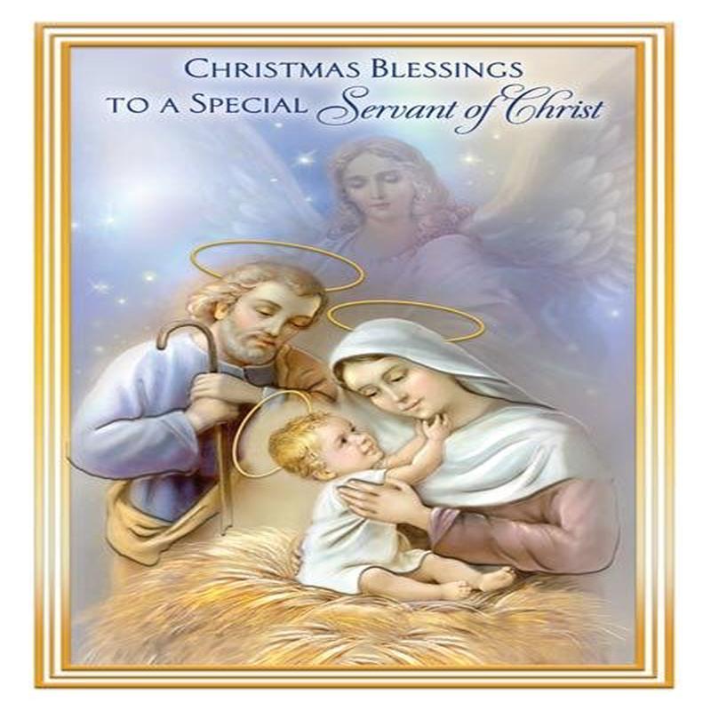 Christmas Cards: Blessings to a Special Servant of Christ