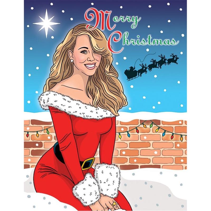 Mariah Carey Holiday Card