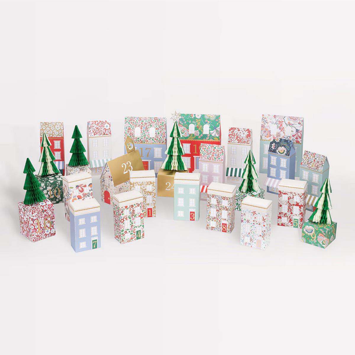 Meri Meri x Liberty Advent Village