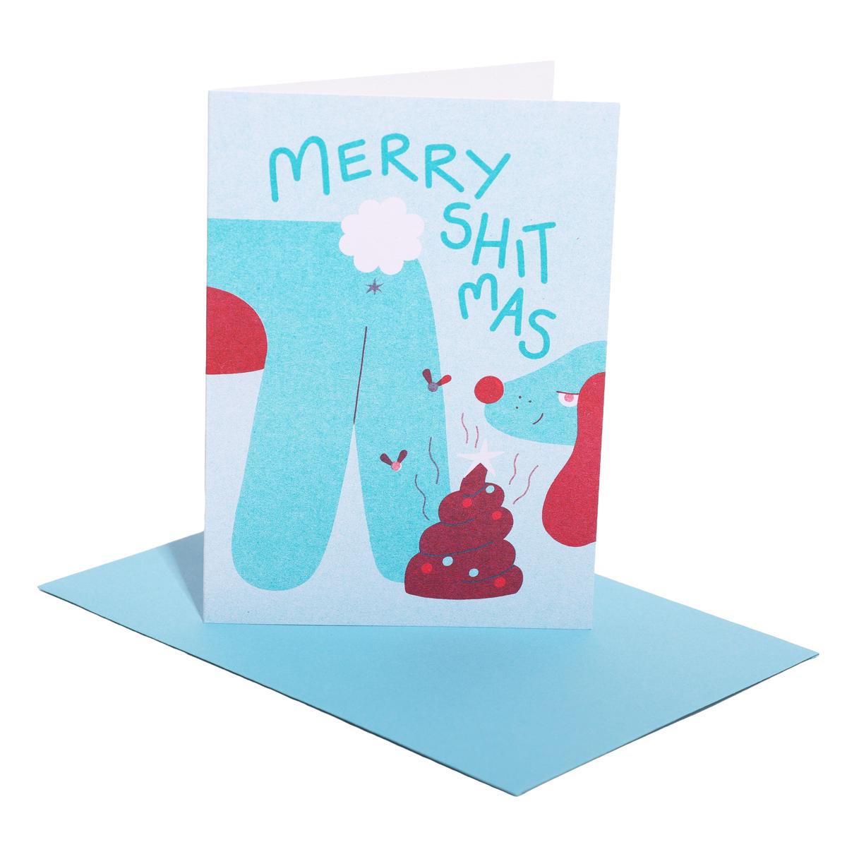 Merry Sh*Tmas Card