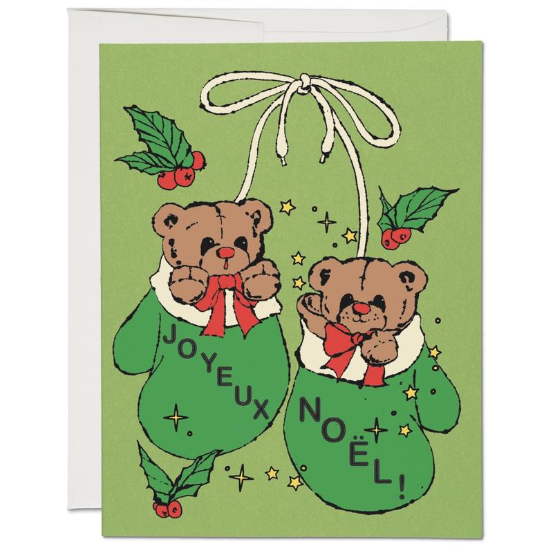 Mitten Bears Holiday Card