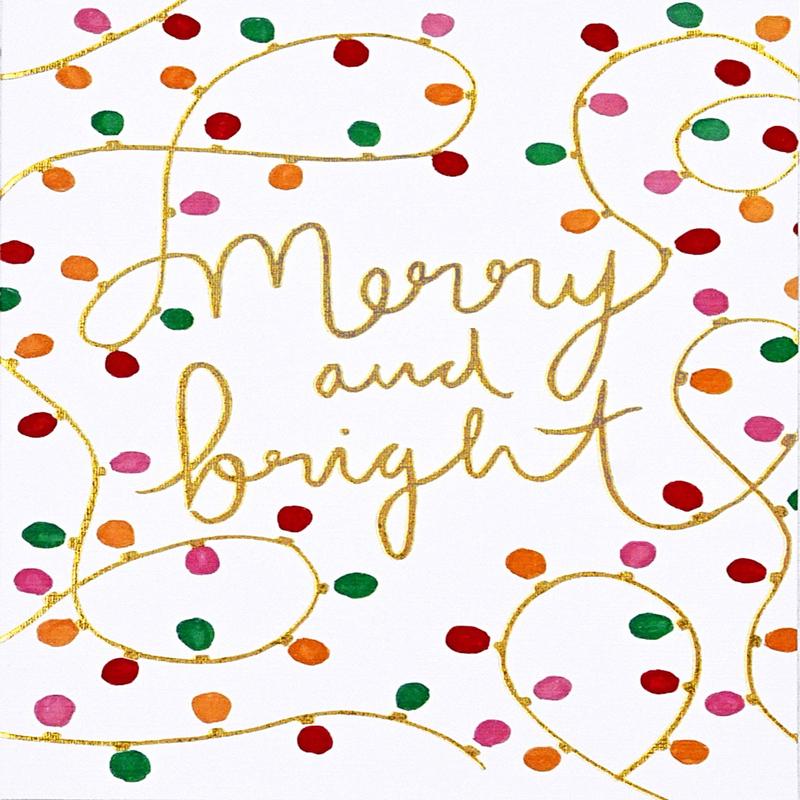 Peter Pauper Press - Merry & Bright Small Boxed Holiday Cards