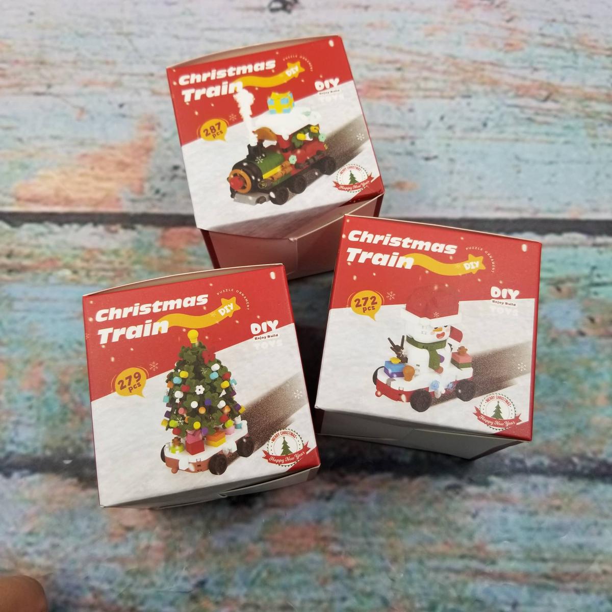 Building Blocks Christmas Gift Assembly Kids Toy