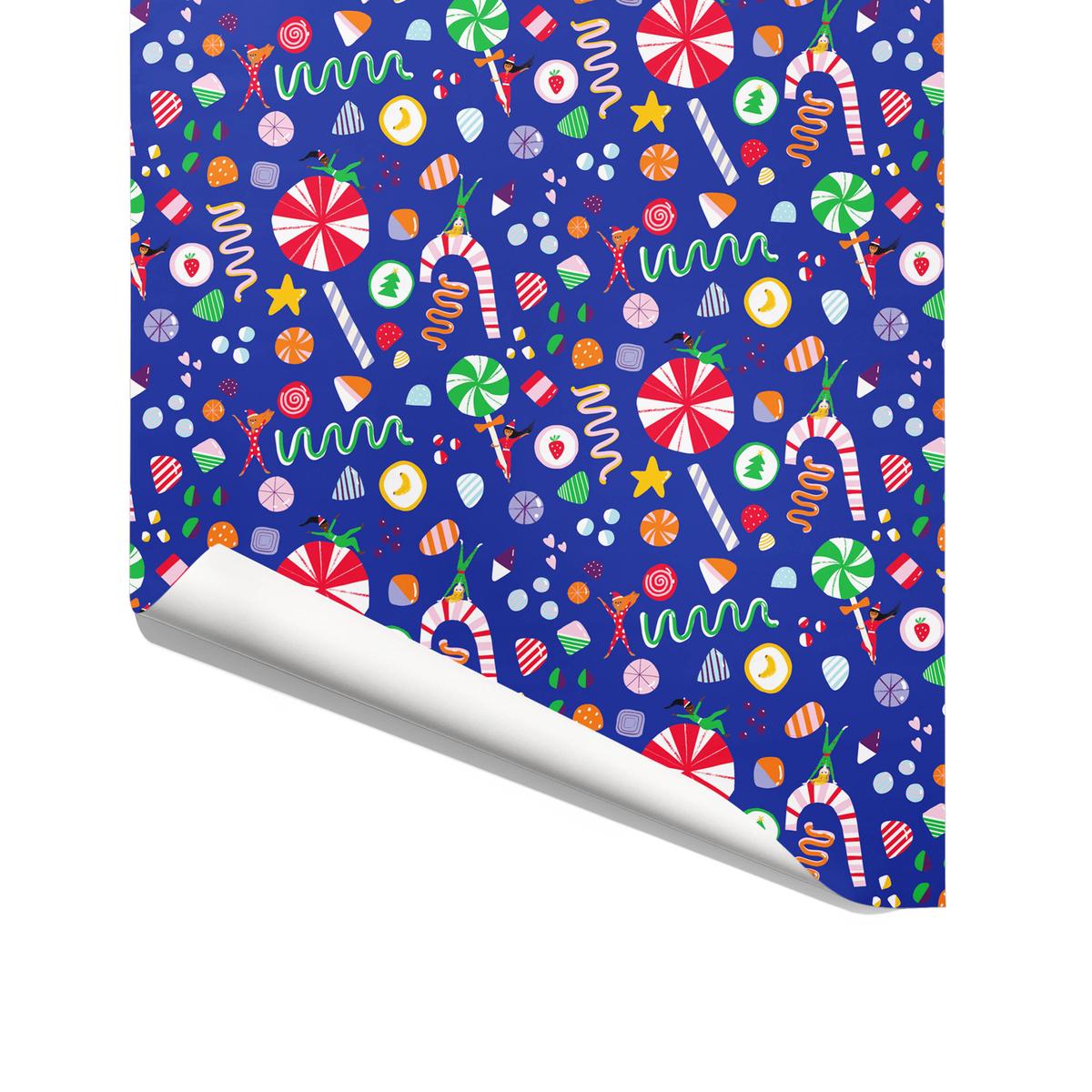 Christmas Candy - Single Sheet Gift Wrap