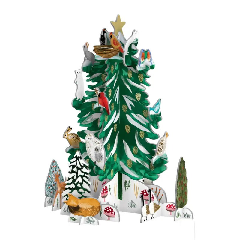 Christmas Conifer Pop & Slot Advent
