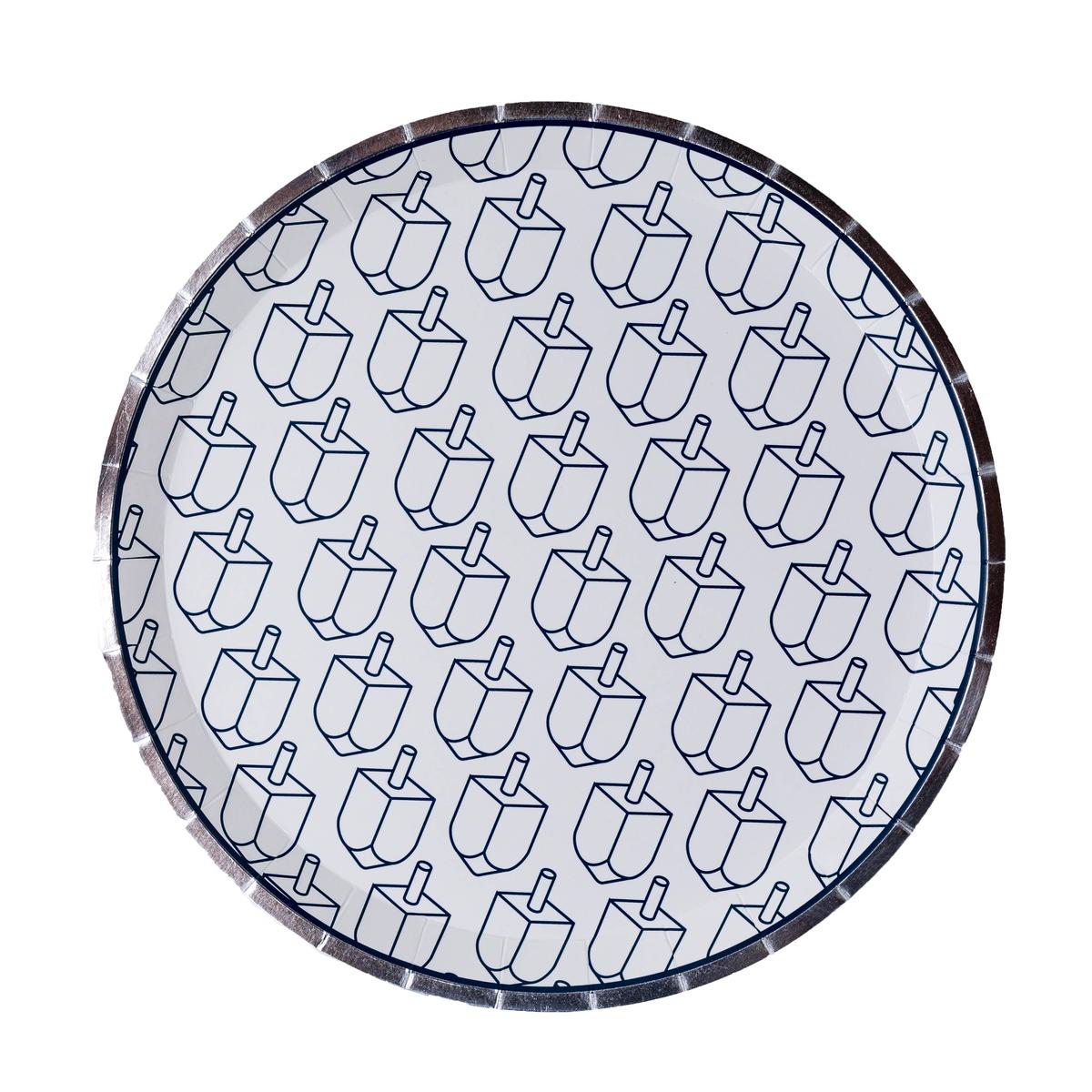Dreidel Dinner Plates