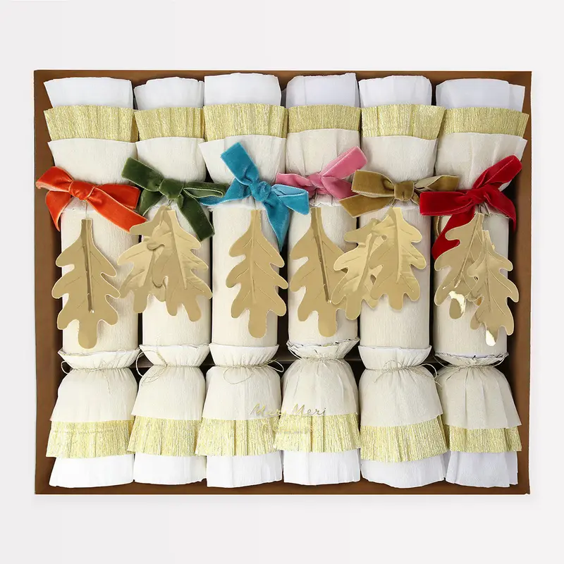 Gold Leaf Crackers (x6)