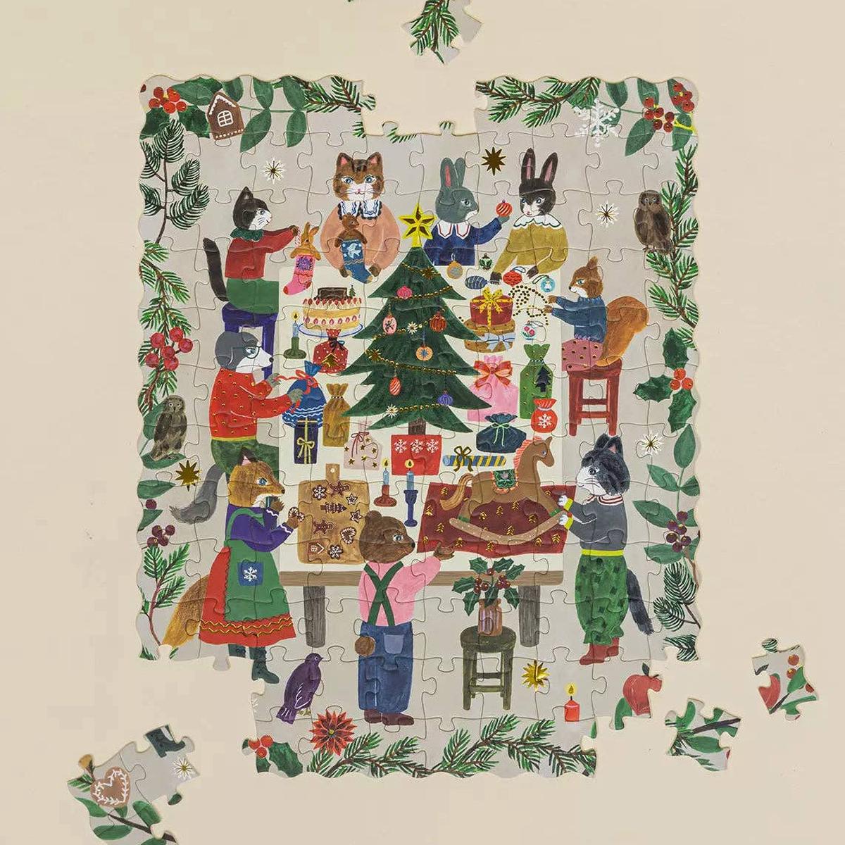 Holiday Puzzle - Gift Exchange - 120pcs