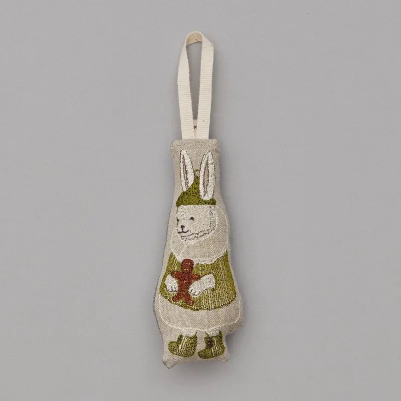 North Pole Bunny Ornament