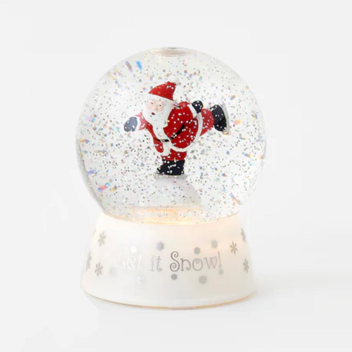 Revolving Santa Waterglobe