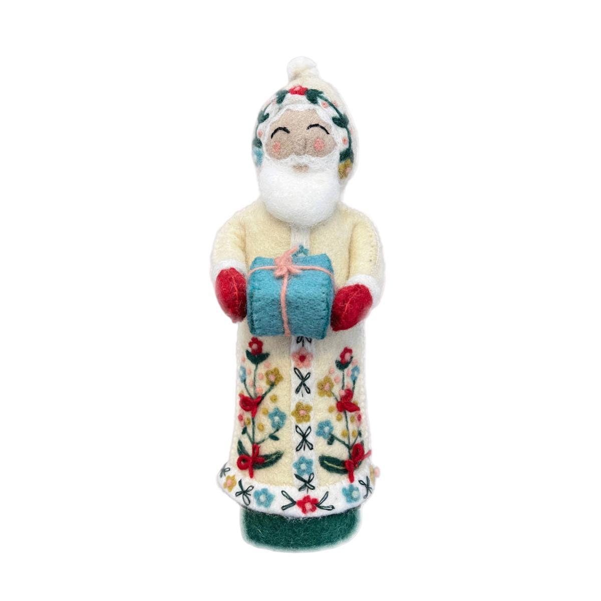 Santa Mantel Topper