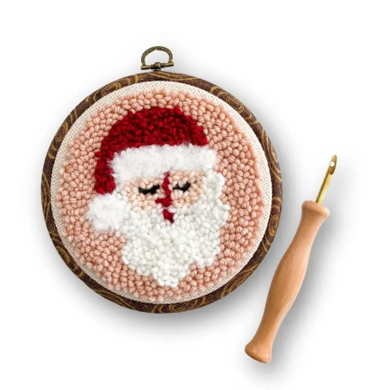 Santa Punch Needle Kit