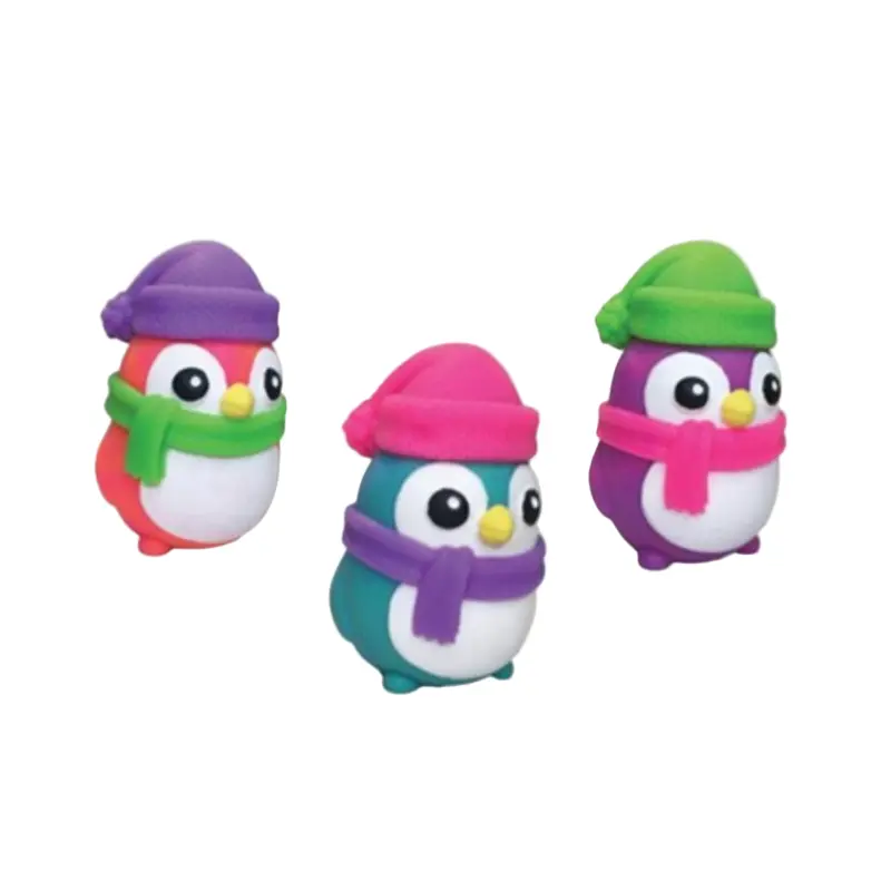 Squishmas Polar Glow Penguin NeeDoh