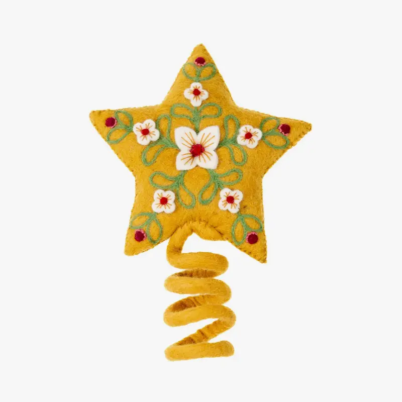 Star Tree Topper - Yellow