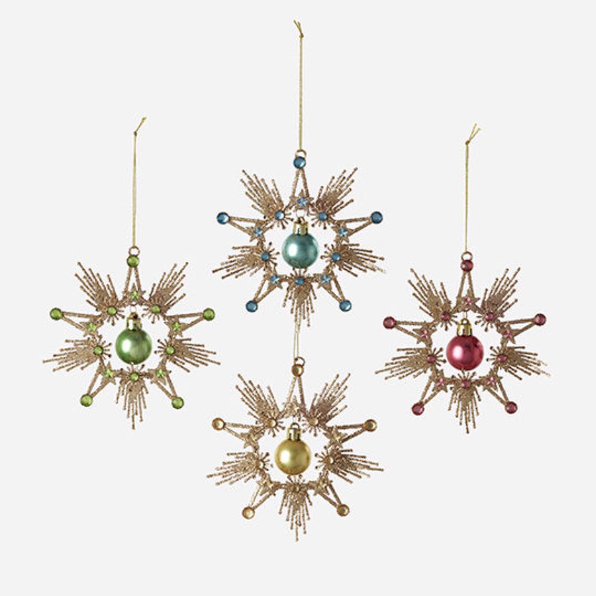 Starburst Dangle Ball Ornament