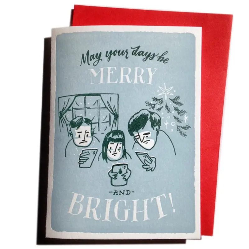 Bright Phone Card -Holiday