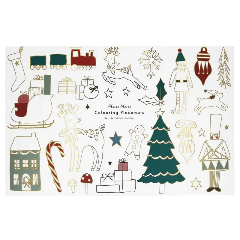 Christmas Coloring Placemats (8pk)