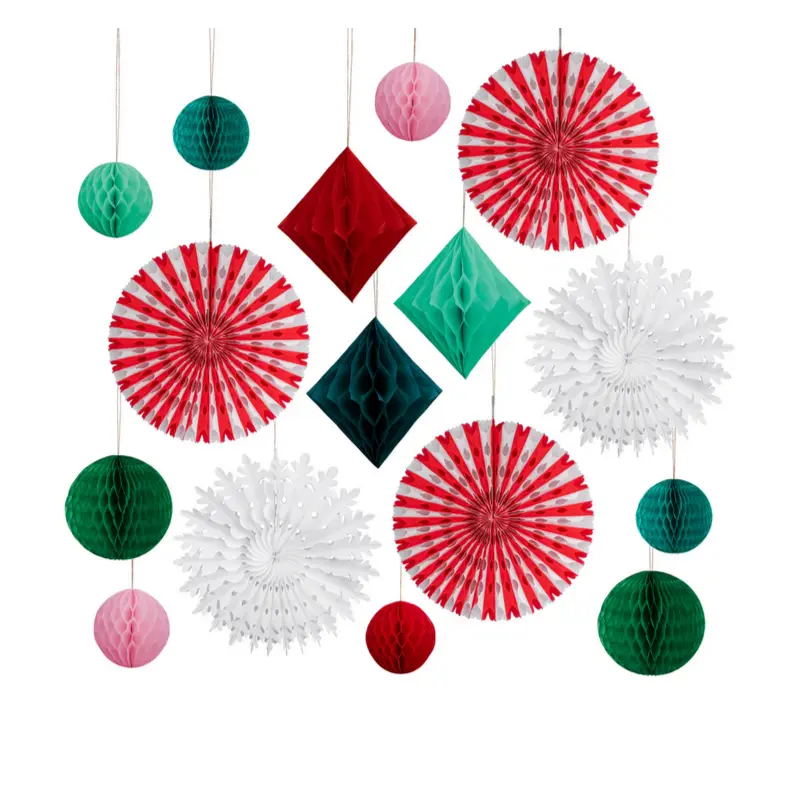 Christmas Honeycomb Decoration Kit