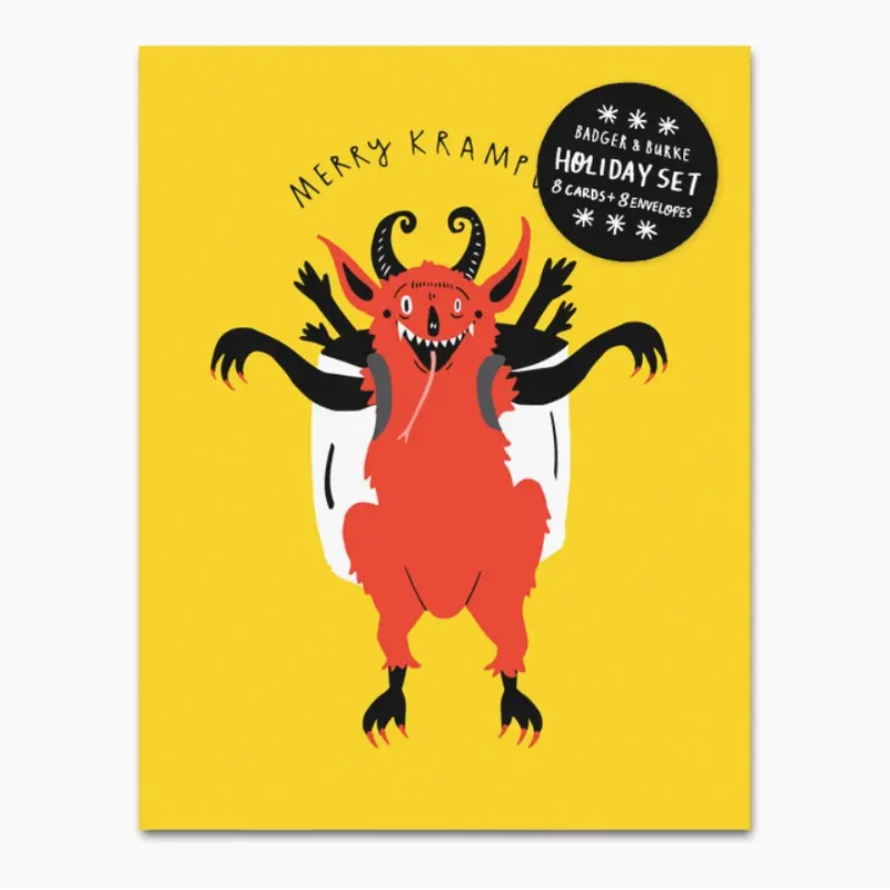 Krampus -card set (8pk)