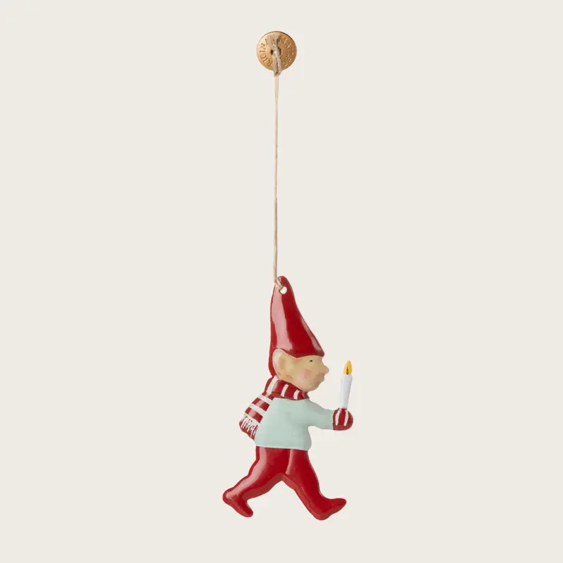 Metal ornament Pixy - Candle light