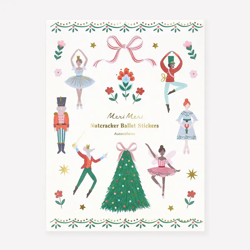 Nutcracker Ballet Stickers (x10 sheets)