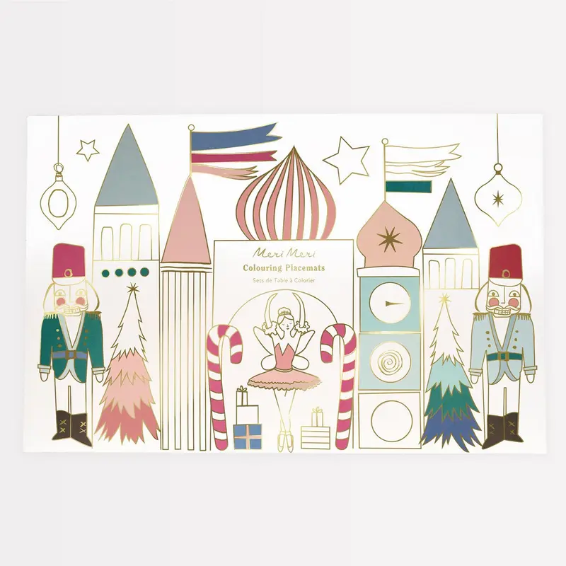 Nutcracker Coloring Placemats (x8)