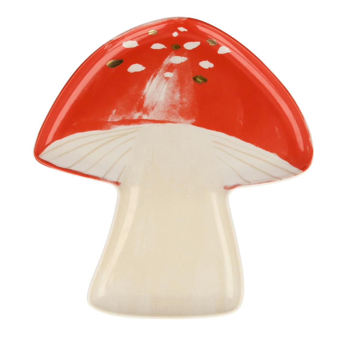 Porcelain Mushroom Plates