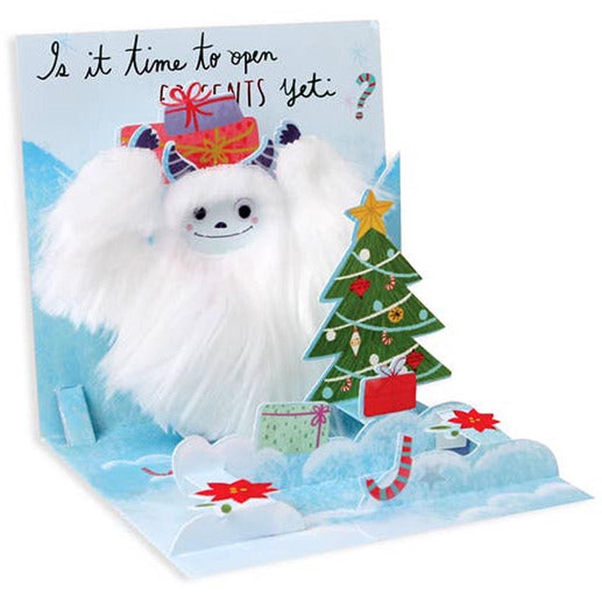 Presents Yeti? Pop-Up Card
