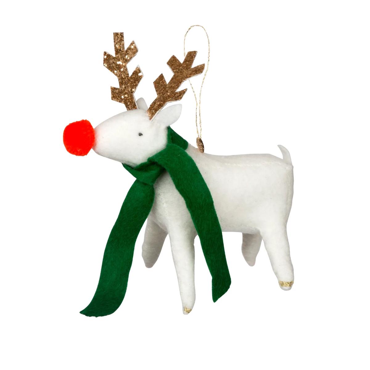 Reindeer Felt Tree Decoration