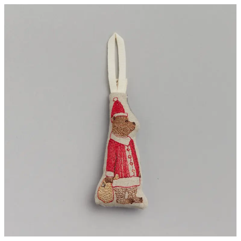 Santa Bear Ornament