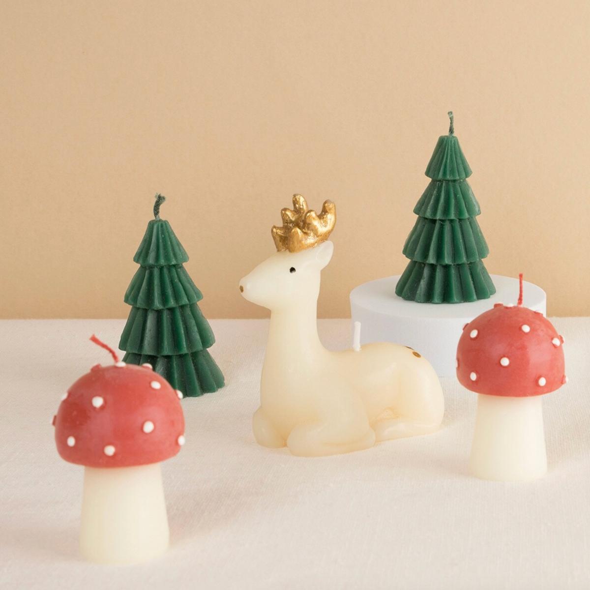 Winter Woodland Candles
