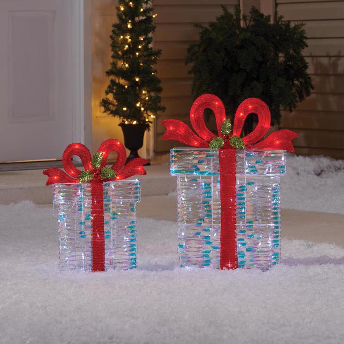 Celebrations 53688-71 LED Christmas Giftboxes Cool White