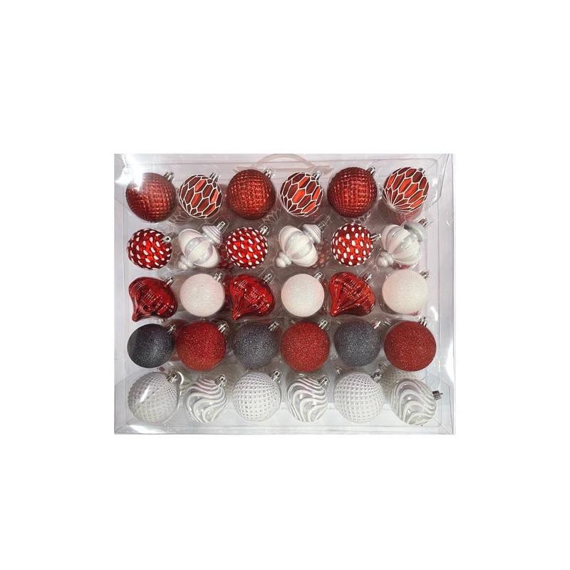Celebrations C-2222C Christmas Ball Ornament Assorted