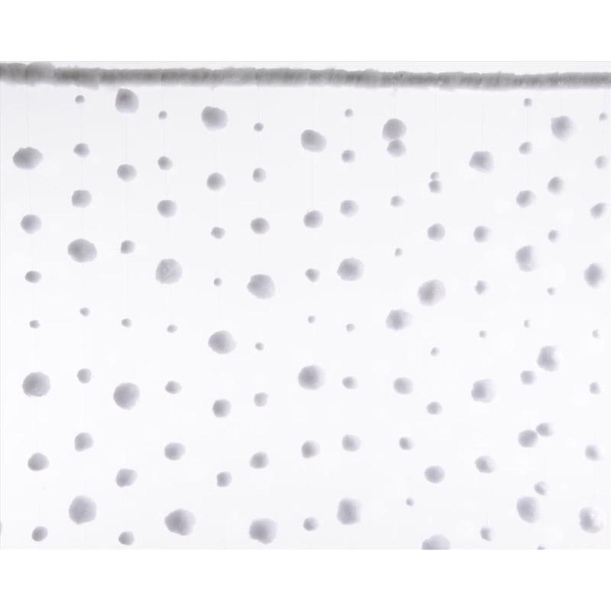 Decoris 474759 Snowflake Indoor Christmas Decor White