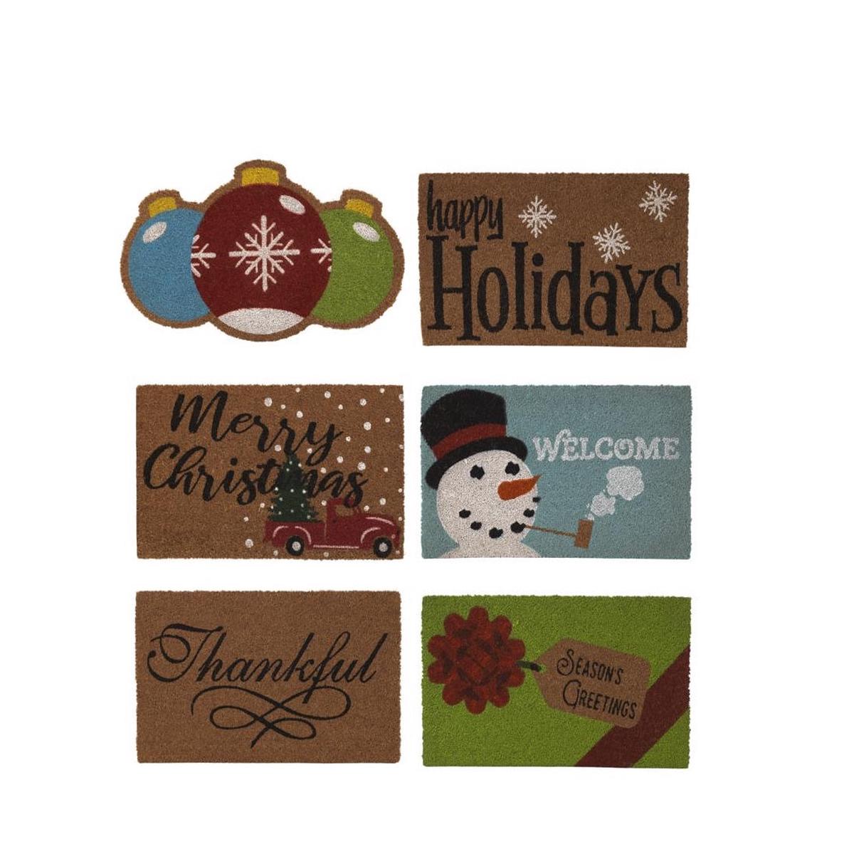 Gerson 2696510 Christmas Doormat 30 Inch