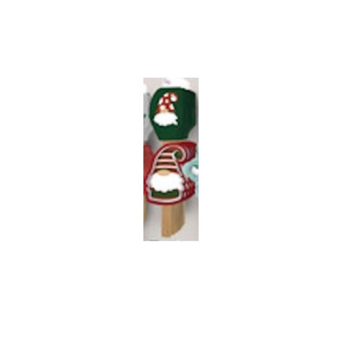 Handstand Kitchen BKS-GNSPCC Winter Wonderland Cookie Cutter Set with Spatula Silicone