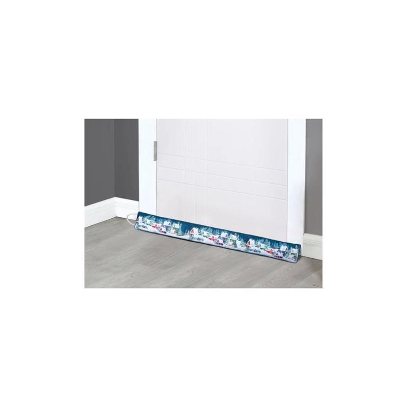 Morgan Fashions M677168 Snowy Alps Draft Guard Weatherstrip Plush Polyester