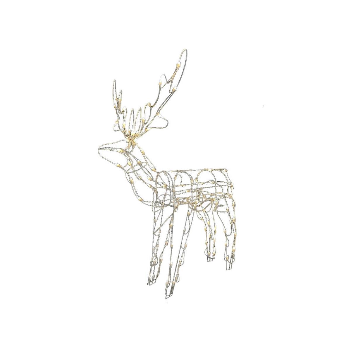 Santas Forest 36888 Standing Buck PVCMetal