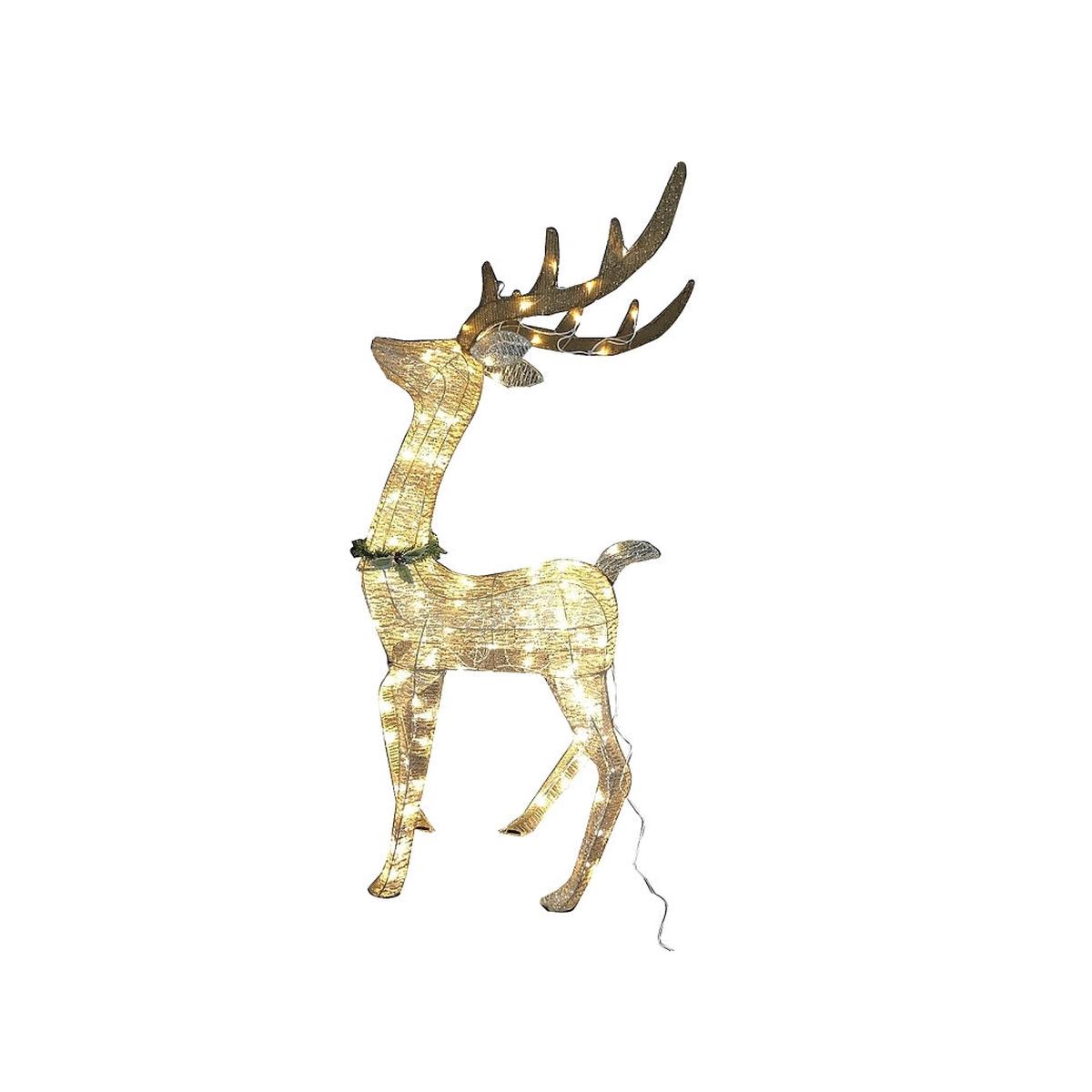 Santas Forest 62828 Glistening LED Buck Gold Shimmer Mini Bulb
