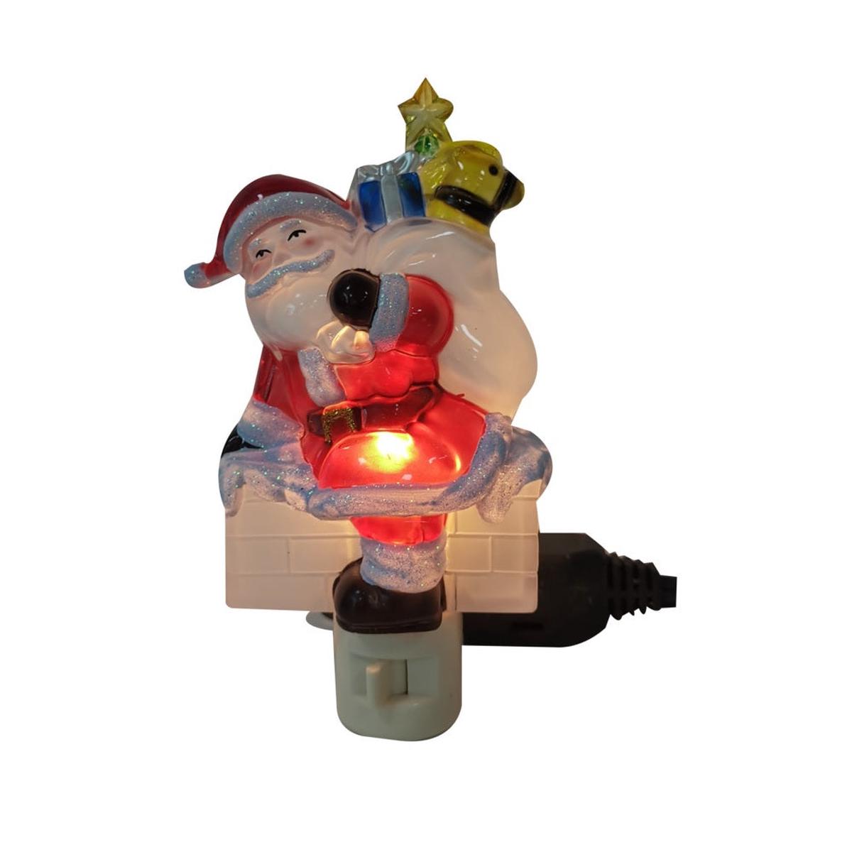 Santas Forest 65603 Light Night Santa RedWhite