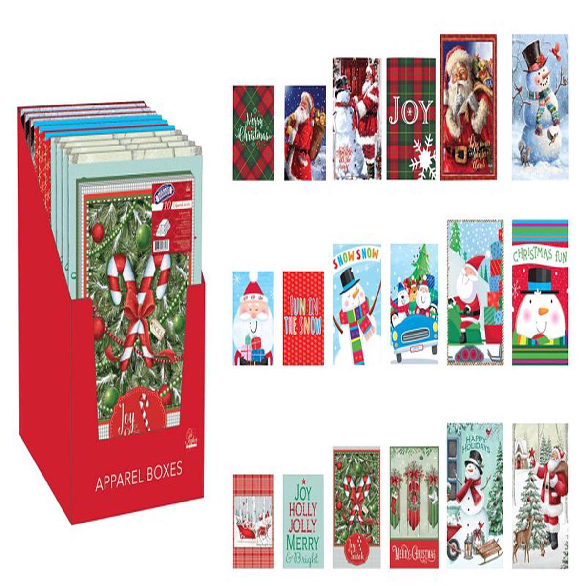 Santas Forest 67924 Apparel Box Cardboard Assorted Print